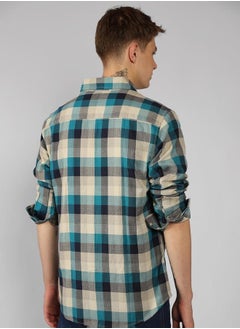 Dennis Lingo Multi Colour Regular Fit Cotton Shirt – Comfortable and Classic  - Image 3