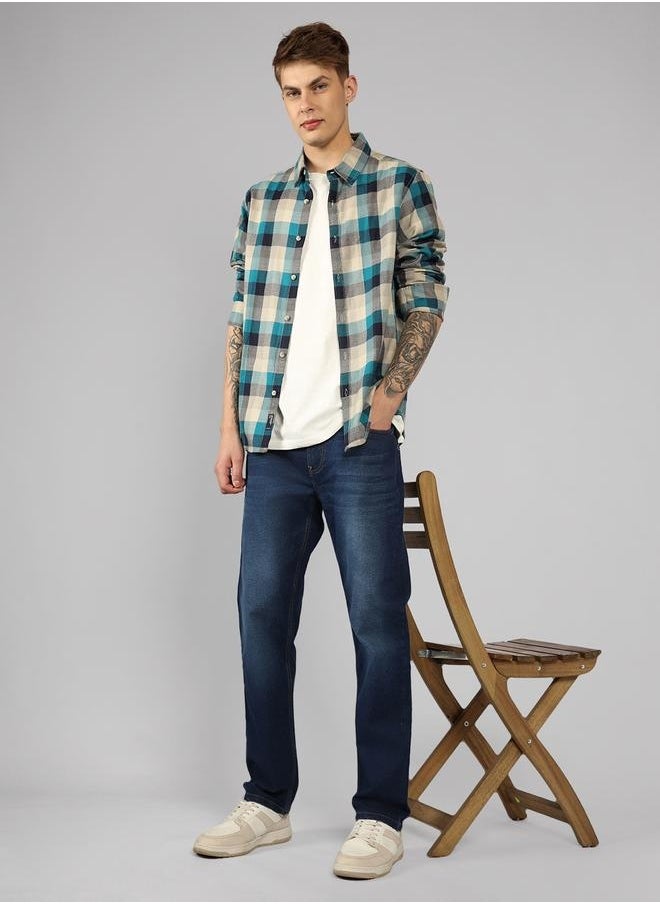 Dennis Lingo - Multi Colour Regular Fit Cotton Shirt – Comfortable and Classic - Image 1