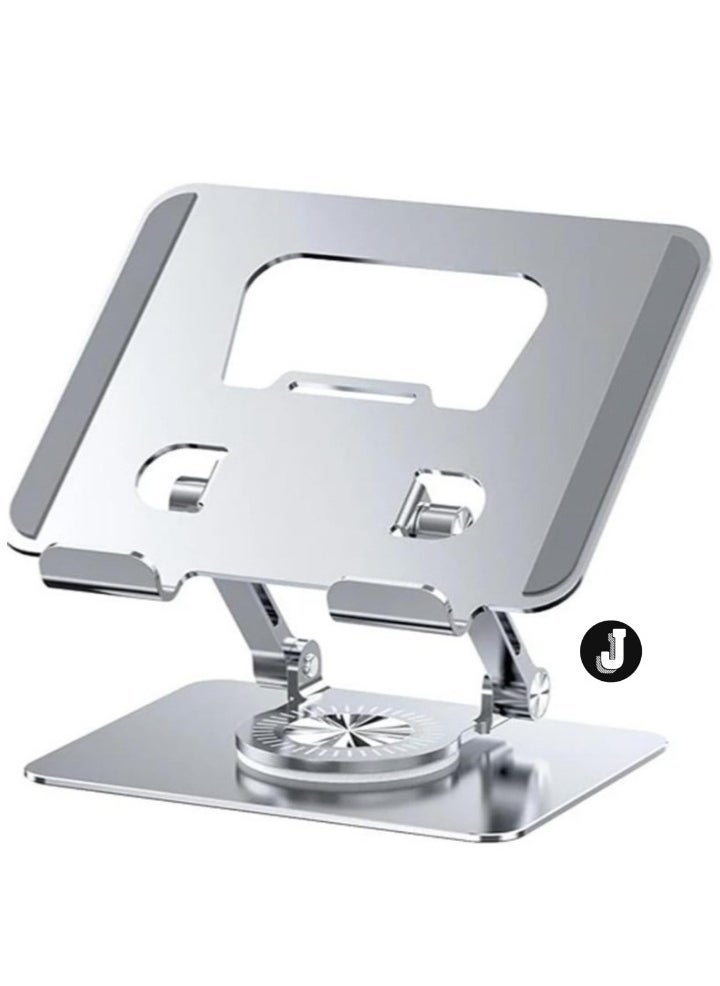 JAJEEK "New Height Adjustable Tablet Stand – 360° Rotating Desk Mount for 4-12 Inch Tablets & Smartphones"  - Image 1