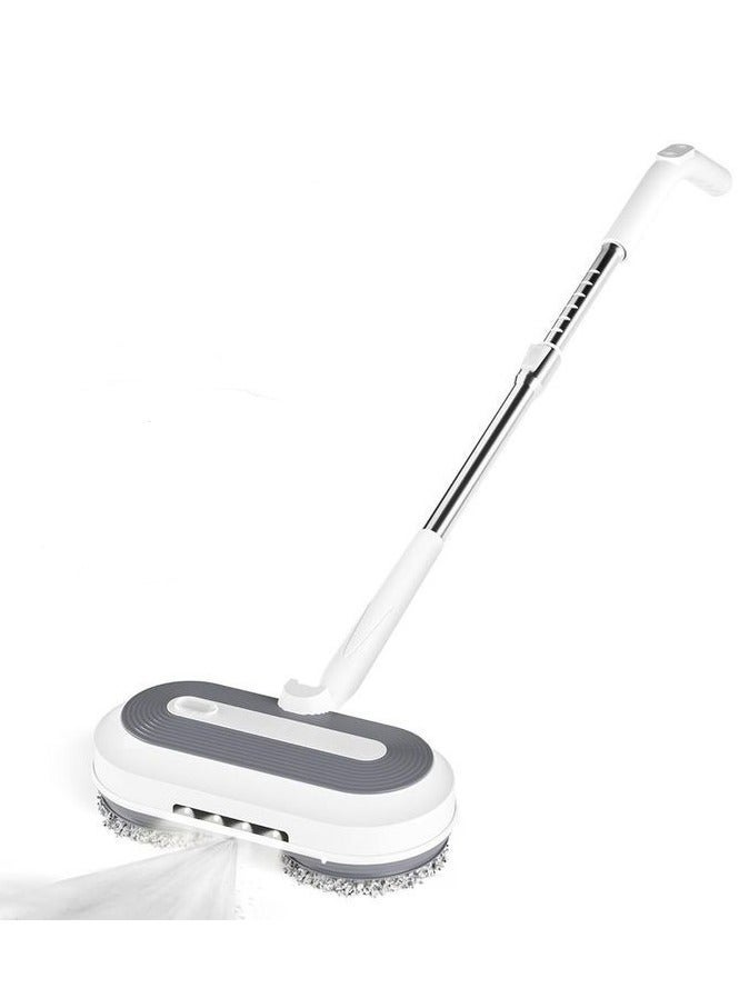 Denx Cordless Electric Mop for Floor Cleaning – Dual-Spin, Water Spray, LED Lights, Adjustable Handle, 200ml Tank, 50 Min Battery, Multi-Surface Use - Image 2