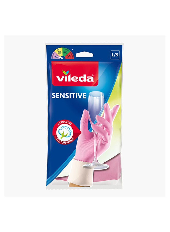 Vileda Sensitive Large Gloves 26 x 3 x 3 cm - Image 1