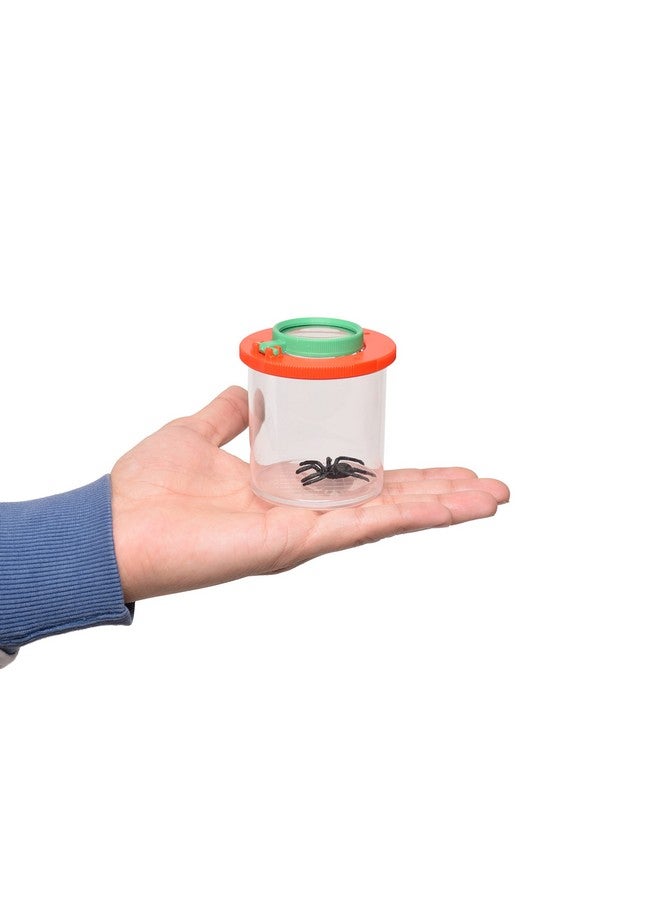 EISCO Magnifying Bug Viewer - 3X & 6X Insect Catcher with Dual Lens, Portable Bug Observation Cage, STEM Learning Kit, Outdoor Exploration, Science Experiments & Educational Toy (Pack of 2) - Image 2