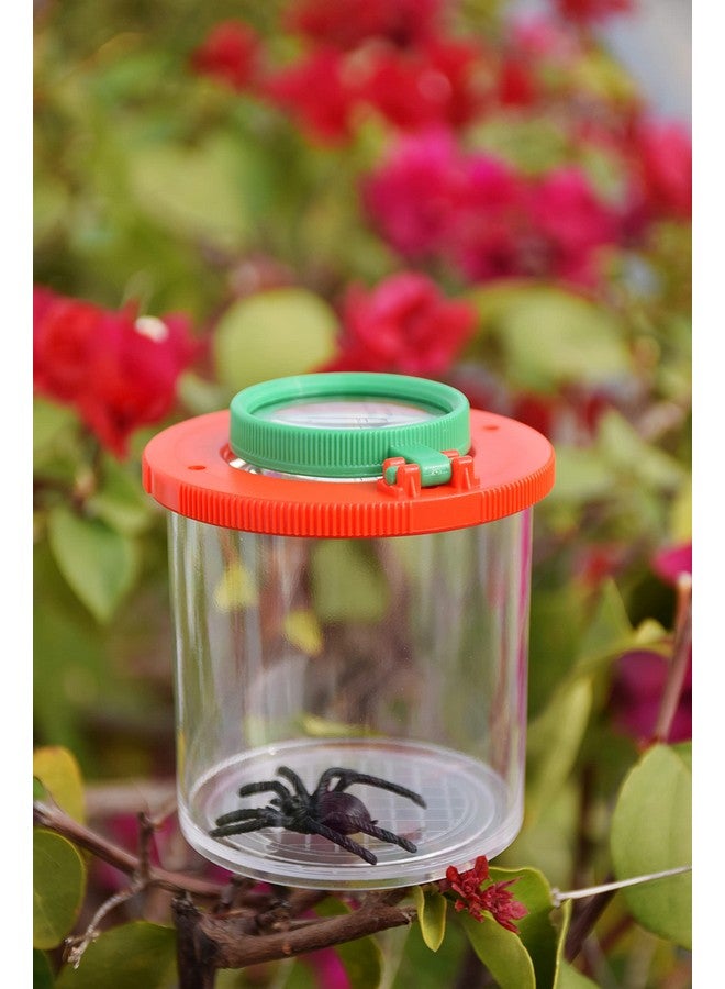 EISCO Magnifying Bug Viewer - 3X & 6X Insect Catcher with Dual Lens, Portable Bug Observation Cage, STEM Learning Kit, Outdoor Exploration, Science Experiments & Educational Toy (Pack of 2) - Image 4