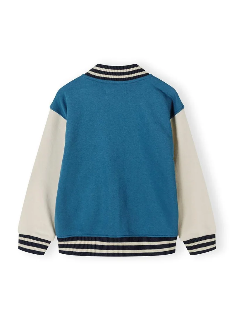 MINOTI Tween Fleece Baseball Jacket