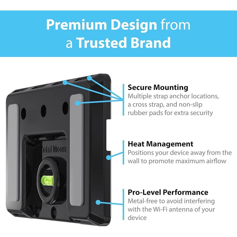 TotalMount Universal Mount for Electronics (Professional ââ‚¬â€œ Black) - Image 5
