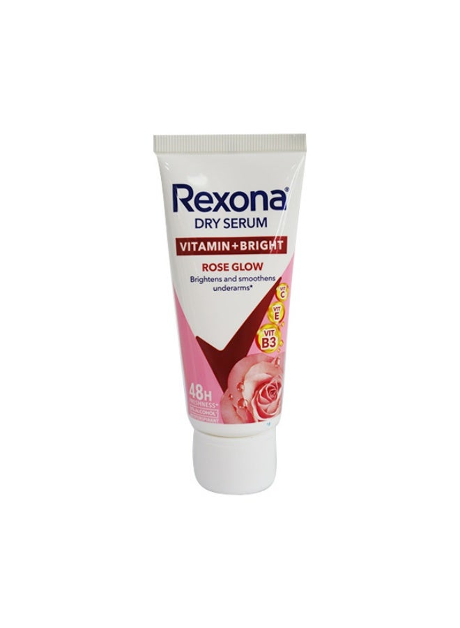 Dry Serum Vitamin And Bright Rose Glow Tube 40 ML