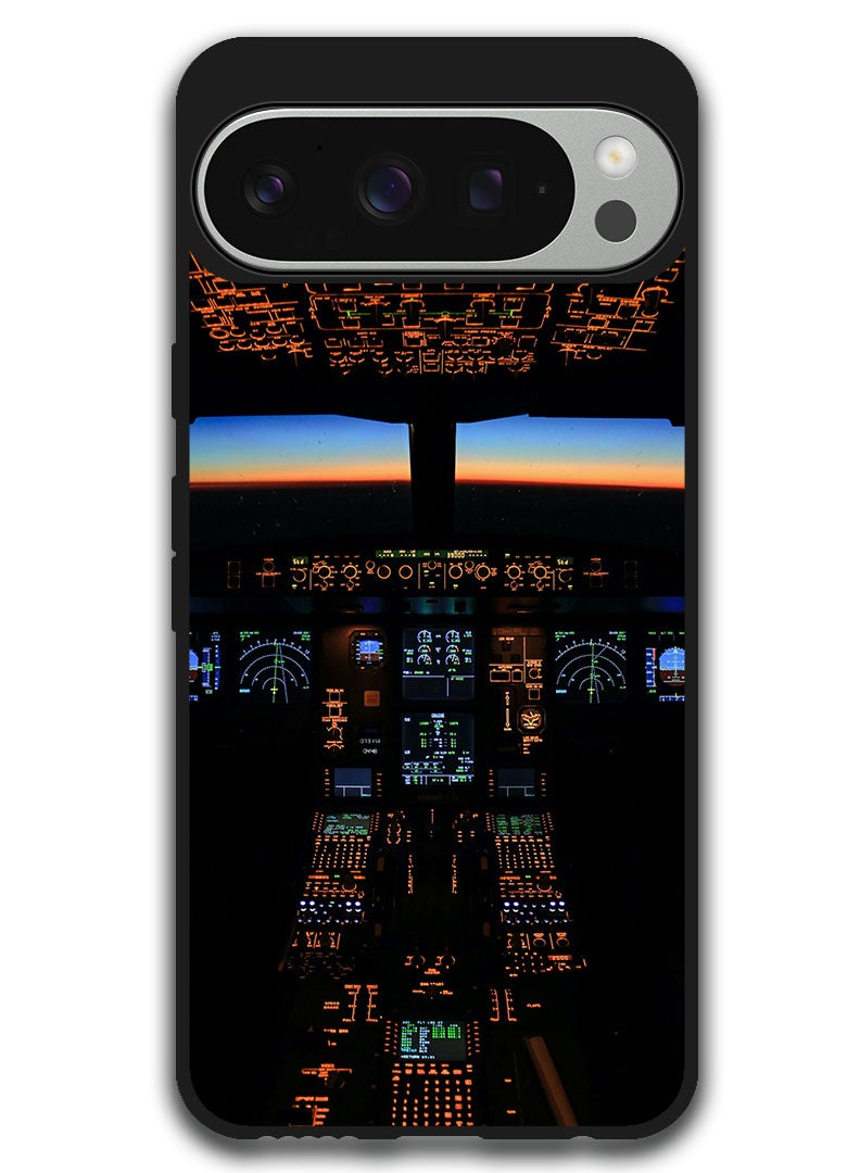 Theodor Protective Case Anti Scratch Shock Proof Bumper Cover For Google Pixel 9 Pro cockpit_panel_display - Image 1