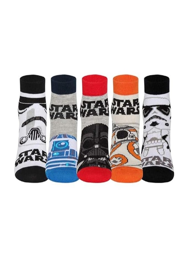 Supersox Ankle Disney Avenger Socks for Kids, Made with Breathable, Anti Odour & Moisture Absorbent Combed Cotton with a Extra Durable Welt, Ideal For All Day Wear (Pack Of 5) - Image 1
