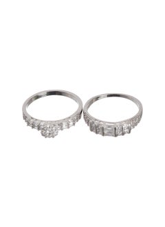 Twins Silver Ring