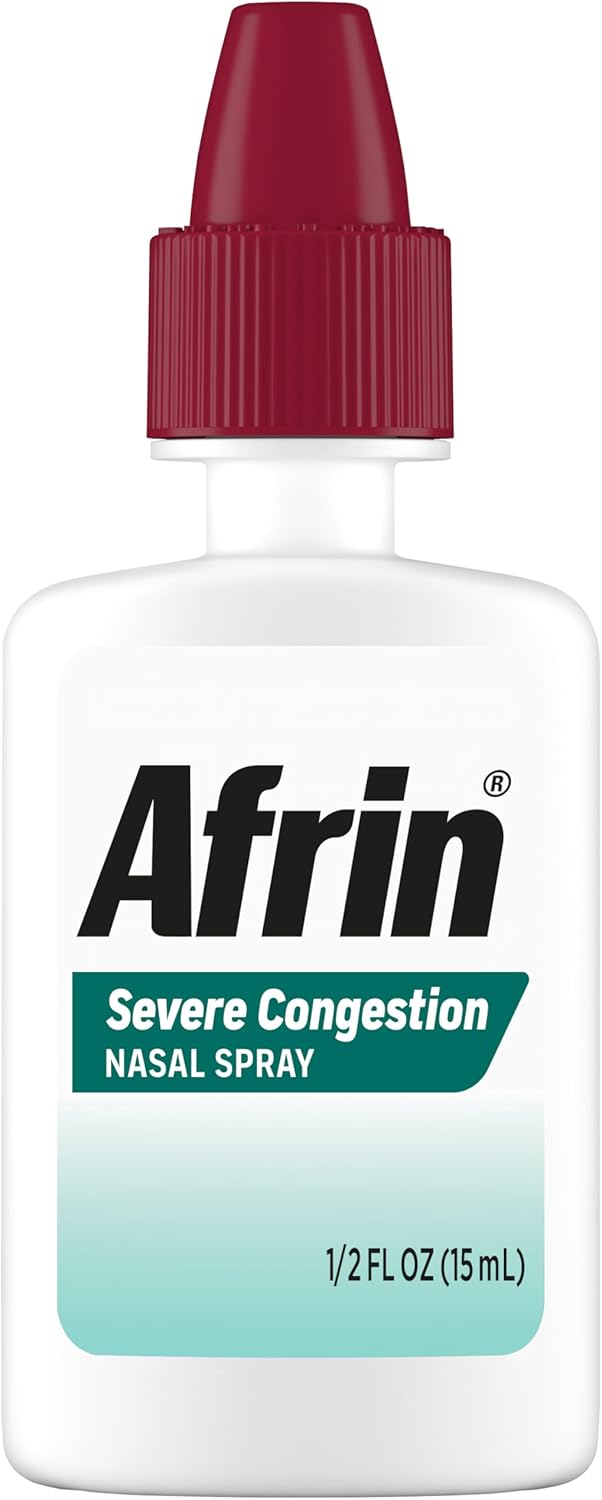 Afrin Severe Congestion Nasal Spray 15 mL Pack of 5 - Image 3