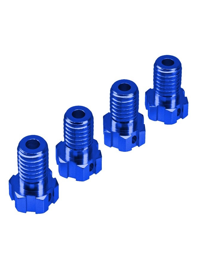 Vgoohobby 4Pack Vgoohobby Aluminum 17mm Splined Wheel Hex Hub Nut Compatible with Traxxas E-Revo Revo 3.3 E-Maxx Summit Slayer Pro 4X4 1/10 RC Monster Truck (Blue) - Image 5