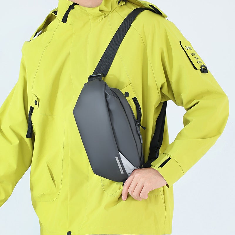 Men'S Chest Bag Casual Fashion Crossbody Bag Motorcycle Backpack Korean Style Waist Bag Sports Shoulder Bag - Image 5