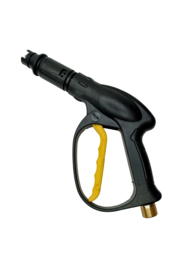 مسدس غسيل محمول عالي الضغط لتنظيف السيارات والدراجات والحدائق | رشاش مياه كهربائي محمول بفوهة قابلة للتعديل وتوصيل سريع - Image 4