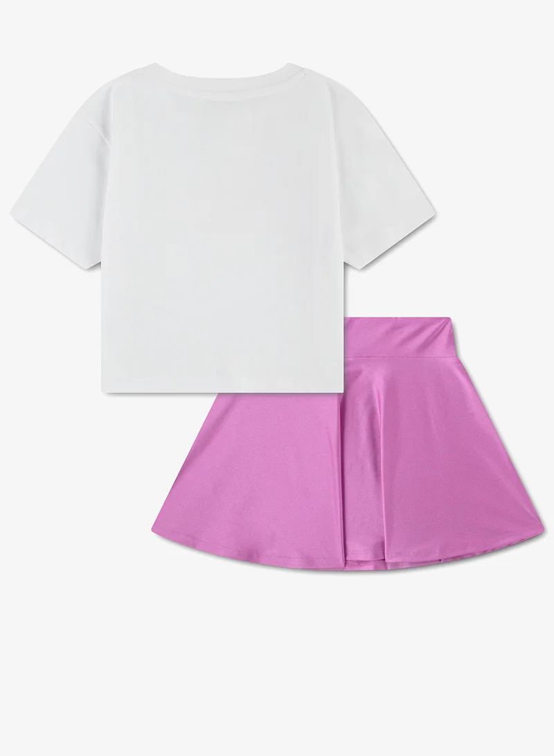 نايكي مجموعة سكوتر للأطفال مع إضاءة طبيعية