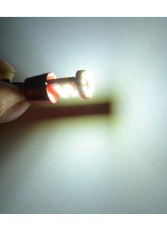 Techmaster لمبة LED للركن T10 3014 27 LED كانبوس أبيض  - Image 3