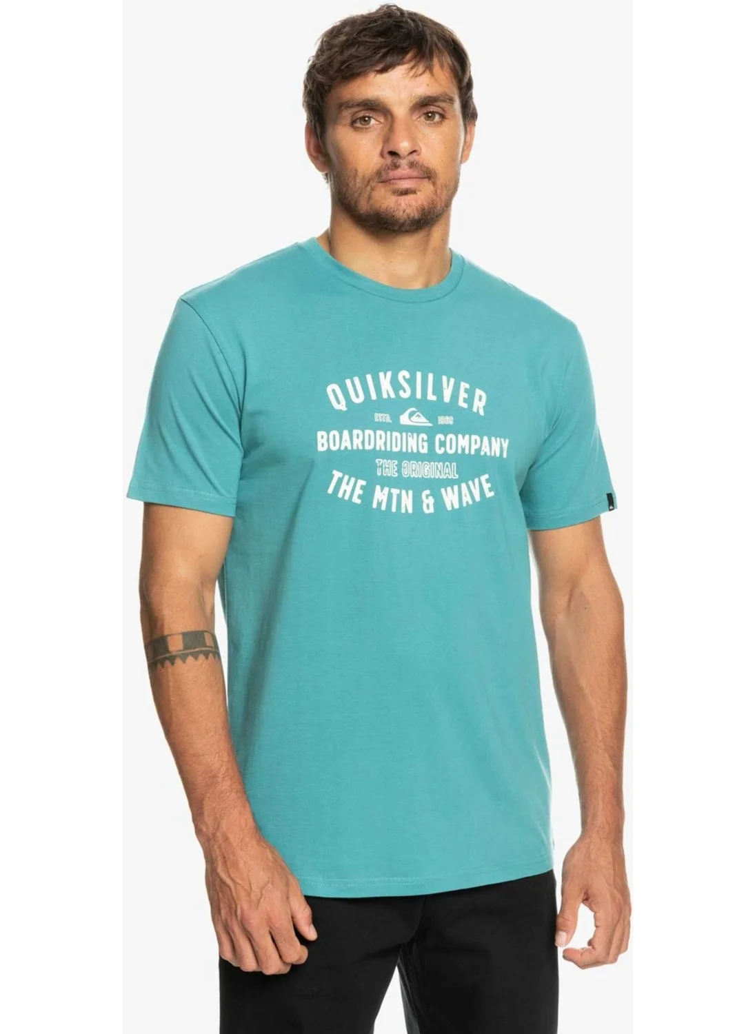 كويك سيلفر QS Surf Lockup Men's T-Shirt EQYZT07218