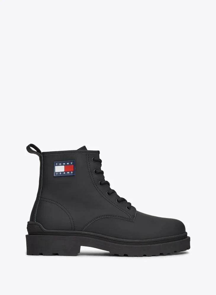 TOMMY JEANS TJM  LEATHER  LACE UP BOOT