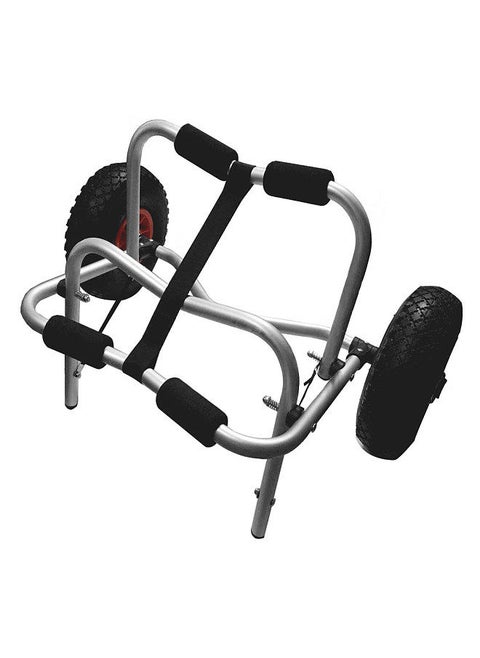 80KG Loading Capacity Foldable Kayak Trolley Energy-saving Two-wheeled Carrier Cart