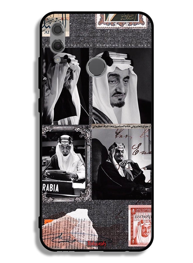 Tolwak Honor 10 Lite Protective Case Cover King Faisal Vintage Poster - Image 2