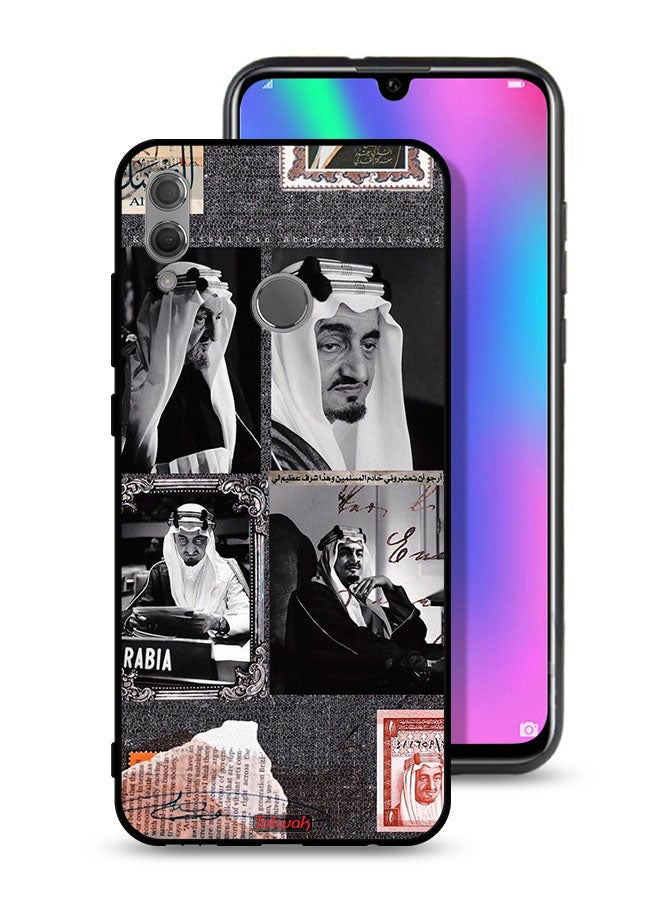 Tolwak Honor 10 Lite Protective Case Cover King Faisal Vintage Poster - Image 1