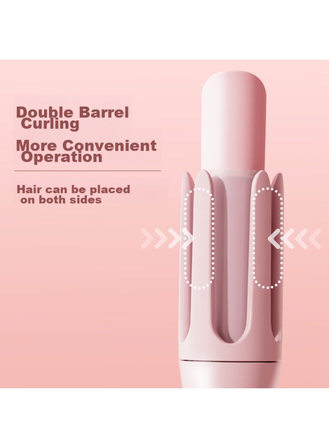 TSUYAGLA Cria Third Generation Automatic Curling Iron, 32mm Negative Ion Curling Tool, No Need To Determine Curling Direction, 309-01 Pink, 520 Birthday Gift - Image 4