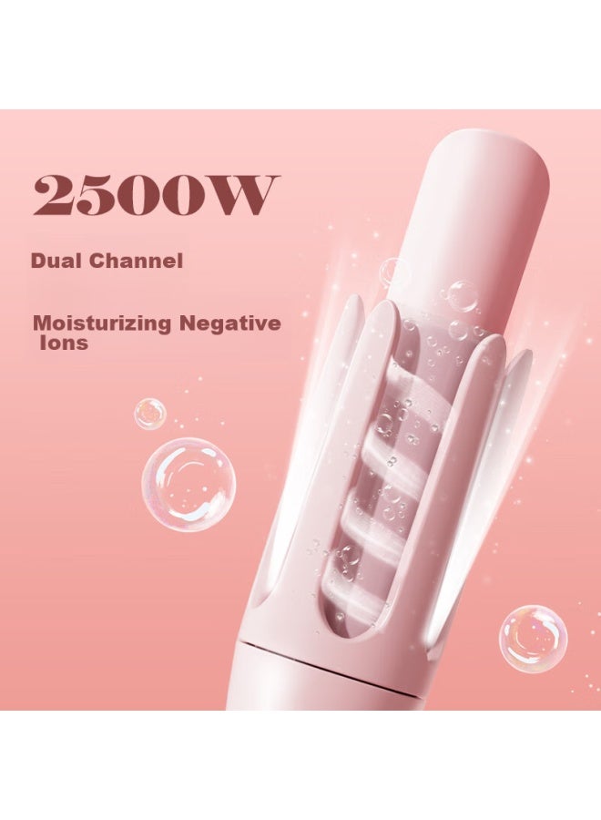 TSUYAGLA Cria Third Generation Automatic Curling Iron, 32mm Negative Ion Curling Tool, No Need To Determine Curling Direction, 309-01 Pink, 520 Birthday Gift - Image 2