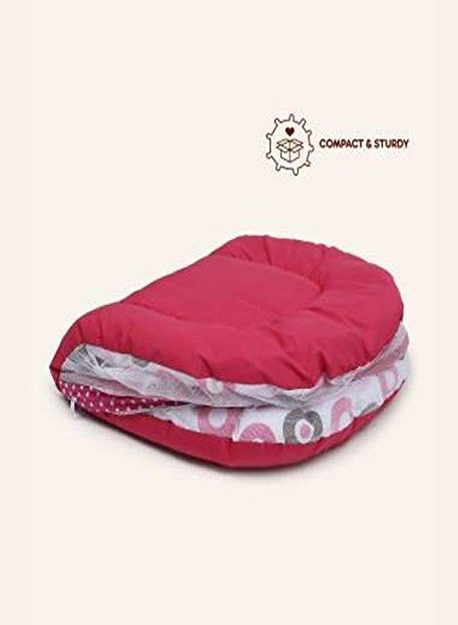 Soul Fiber by Urban Space 100% Pure Cotton Combo Baby Bedding Set with Mosquito Protective Net and with Pillow Plus Baby Dry Sheet, 0-12 Months - Image 5