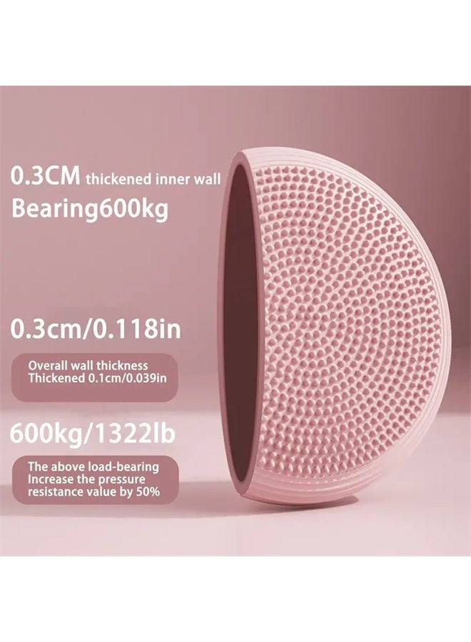 HOMESTAR Balance Disc, Wobble Cushion for Balance with Pump Wiggle Seat for Improving Posture, Fitness, Stabilit, Pink - Image 4