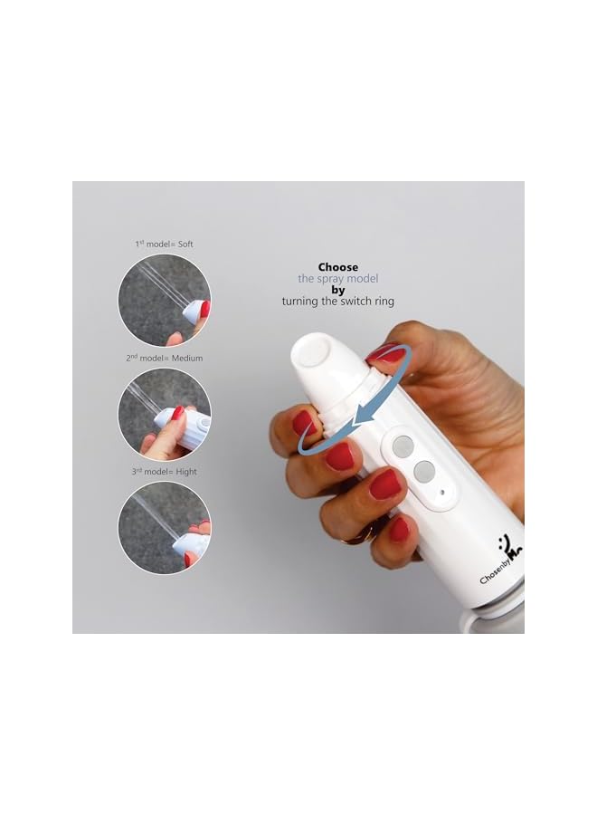 The Bros Portable Bidet with 270ml Reservoir, Travel Bidet, Electric Bidet Attachment for Toilet (gray) - Image 5