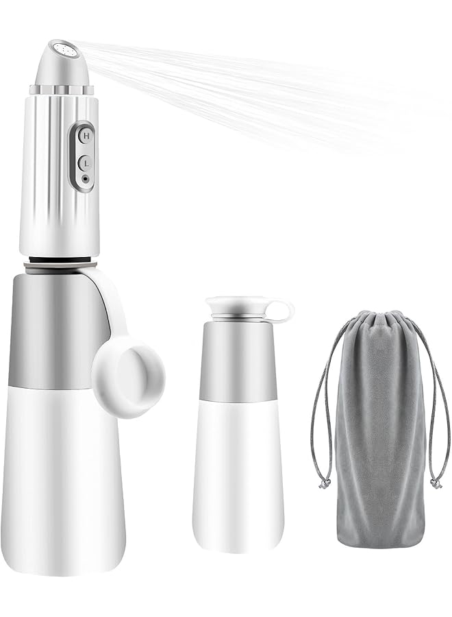 The Bros Portable Bidet with 270ml Reservoir, Travel Bidet, Electric Bidet Attachment for Toilet (gray) - Image 1