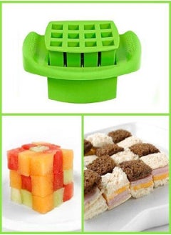 FunBites Food Cutter for Kids, Green Squares - pzsku/Z3B77F2918C30D9AA0E08Z/45/_/1692873768/4229e3d0-ffeb-4a14-b6e7-1cd3385f93c2