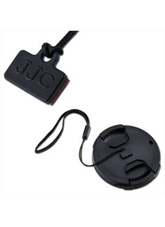 JJC 2-Pack 49mm Front Lens Cap Cover with Deluxe Cap Keeper for Canon EF 50mm f1.8, EF-M 15-45mm f3.5-6.3, Sony E 55-210mm f4.5-6.3, E 35mm f1.8, E 50mm f1.8 and Other Lenses with 49mm Filter Thread  - Image 4
