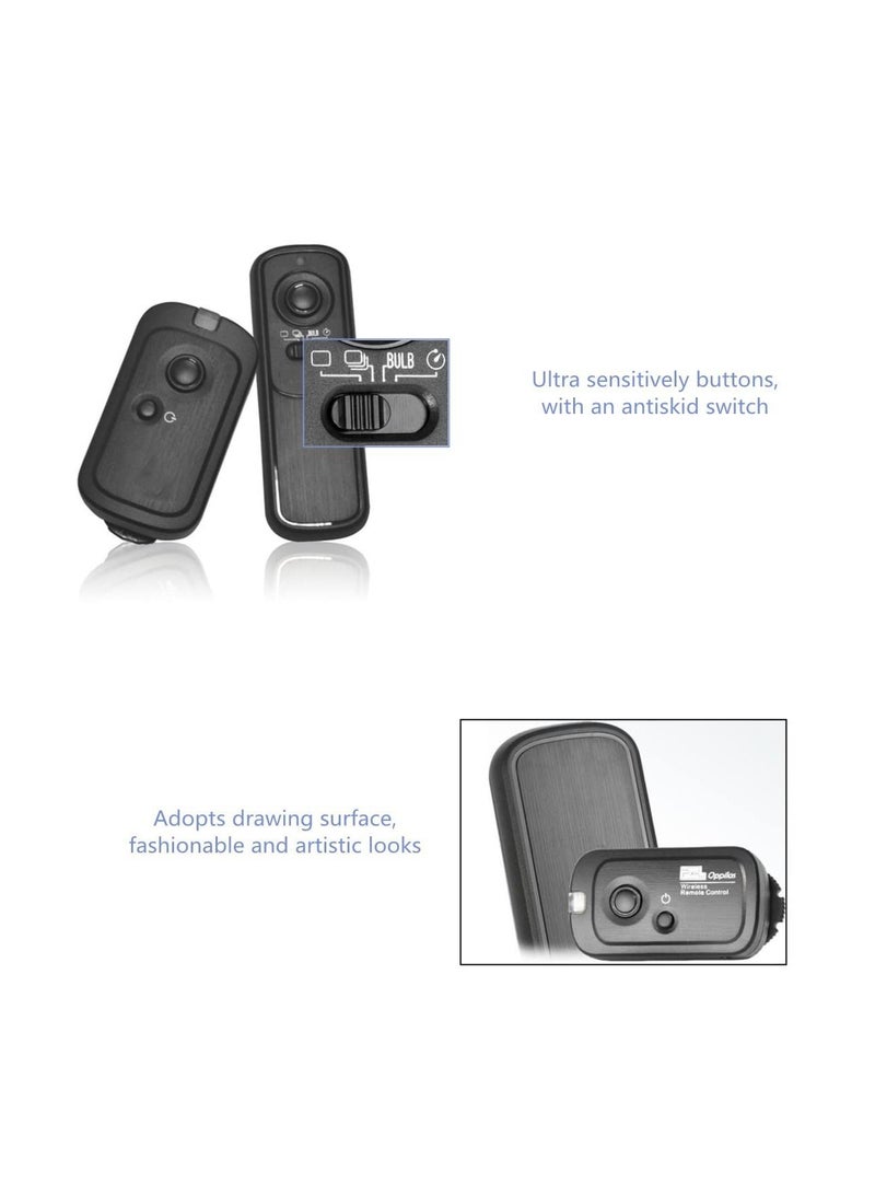 Captaintech SYOSI, Camera Wireless Shutter Release Remote, SYOSI, Control RW221 DC2 Compatible with Nikon D750 D7200 D610 D55 D90 D3200 D3100 D600 D5000 D5100 - Image 3