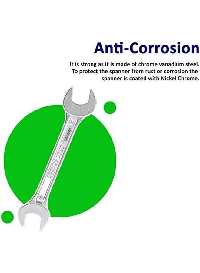 Series Jl001002 8 Pcs Double Ended Spanner Set And 8 Pieces Ring Spanner Set Combo Ring Double Spanner Combo  - Image 4