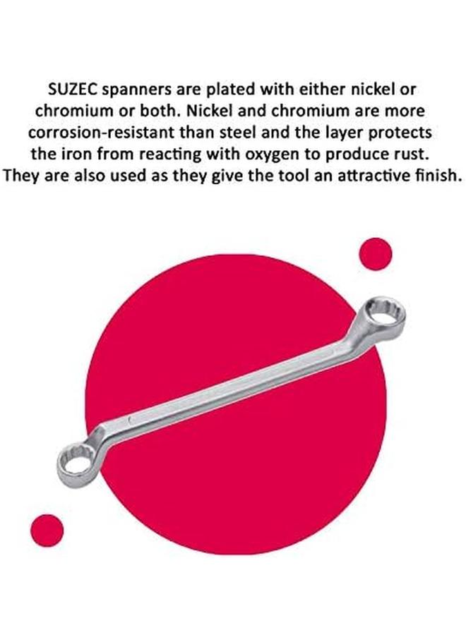 Series Jl001002 8 Pcs Double Ended Spanner Set And 8 Pieces Ring Spanner Set Combo Ring Double Spanner Combo  - Image 3