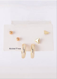 3 pairs earring set with different styles (triangle) - pzsku/Z3B7837FAC74FC942C12FZ/45/_/1729438420/3780270a-1fc8-486a-ac09-d1074845baac