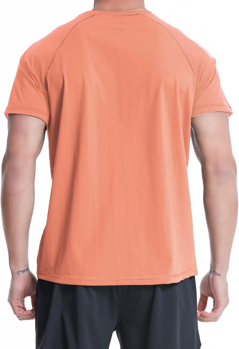 VAYAGER Men's Swim Shirts Rash Guard UPF 50+ T Shirts Quick Dry Loose Fit Water Surfing Shirt - Image 2