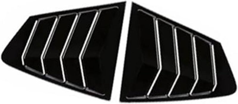 QASULER Car Rear Louver Window Cover for Mazda 3 Axela Sedan - Image 1