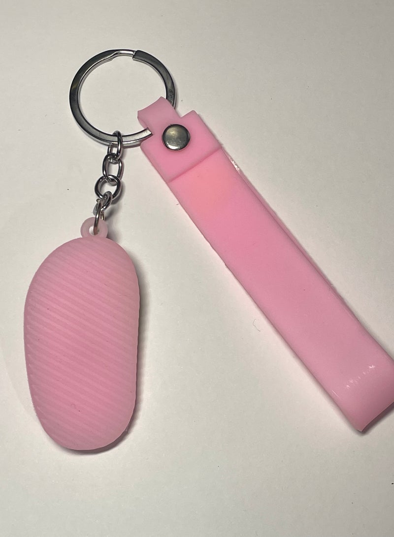 ميدالية مفاتيح كرتونية مميزة اكسسوار مميز سلسلة مفاتيح بتصميم حذاء ستيبلر مع شريط يتناسب مع مفاتيح السيارة والمحفظة والحقيبة هدية رائعة وجميلة - Image 3