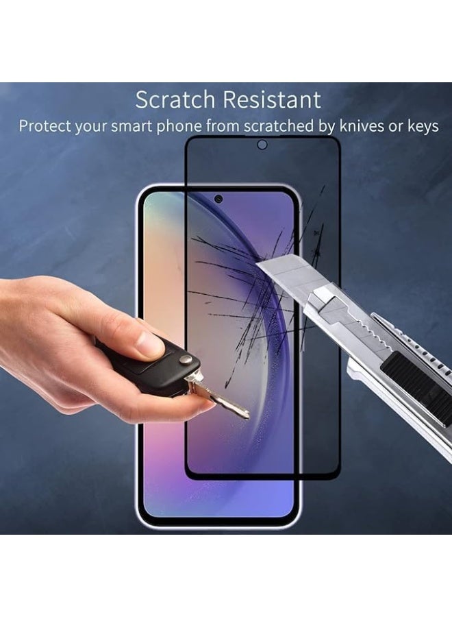 Compatible with Glass Screen Realme 14 Pro Plus Screen Protector, 9H Hardness Tempered Glass HD Privacy Screen Protector,Anti Spy,Anti- Scratch,Bubble Free (Does not support fingerprint) - Image 4