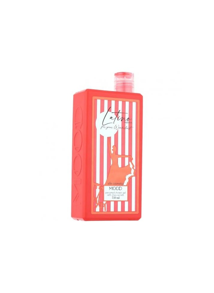MOOD Latino Perfumed Shower Gel 750gm  - Image 1