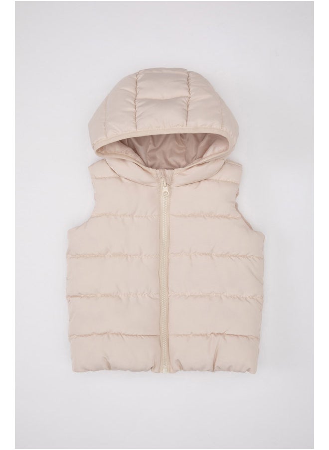 DeFacto Babygirl Regular Fit Hooded Sleeveless Vest  - Image 2