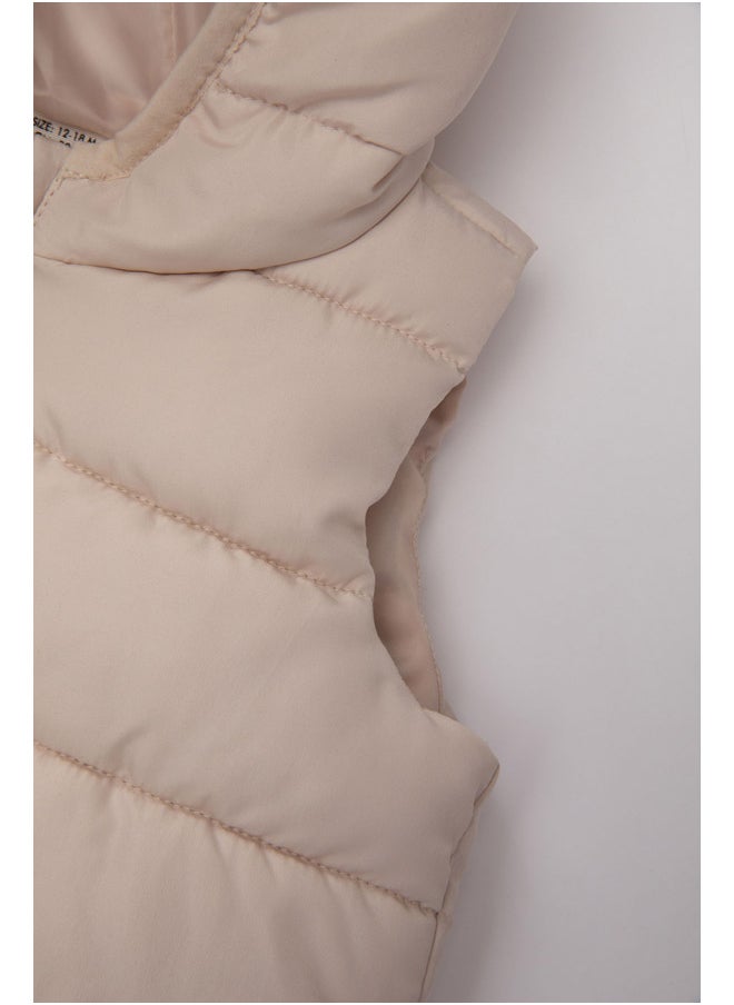 DeFacto Babygirl Regular Fit Hooded Sleeveless Vest  - Image 3