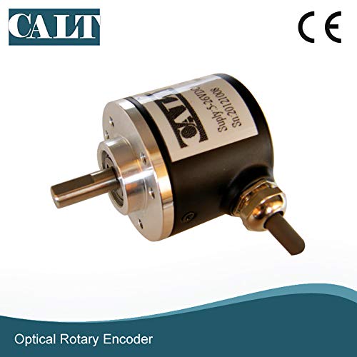 CALT 6mm Shaft Encoder 2000 PPR Pushpull HTL Line Driver Universal Output 6-Way Signal 5-26Vdc Supply - Image 3