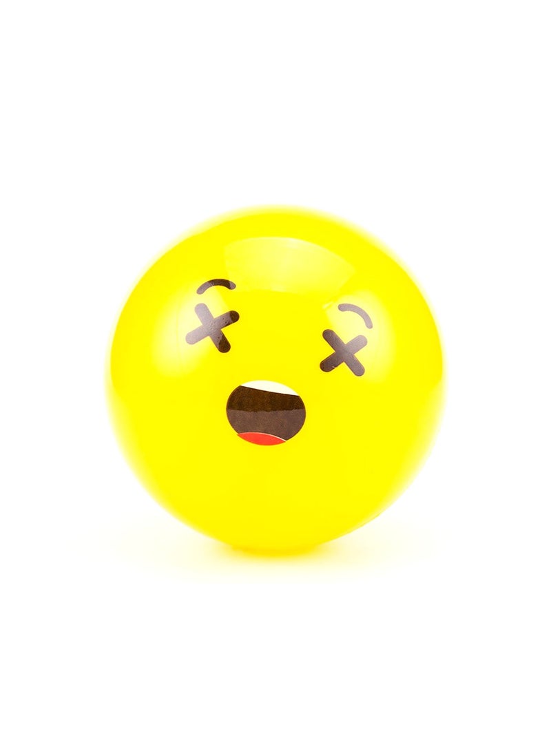 PARTY FUN PVC Smiley Face Stress Ball Perfect for Fingers Exercise, Stress Relief, School Rewards, and Party Gifts 1 Piece, 50g, 9 Inches - Image 1