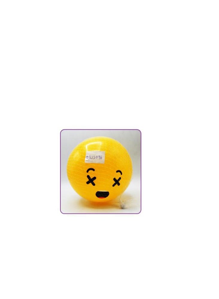 PARTY FUN PVC Smiley Face Stress Ball Perfect for Fingers Exercise, Stress Relief, School Rewards, and Party Gifts 1 Piece, 50g, 9 Inches - Image 3