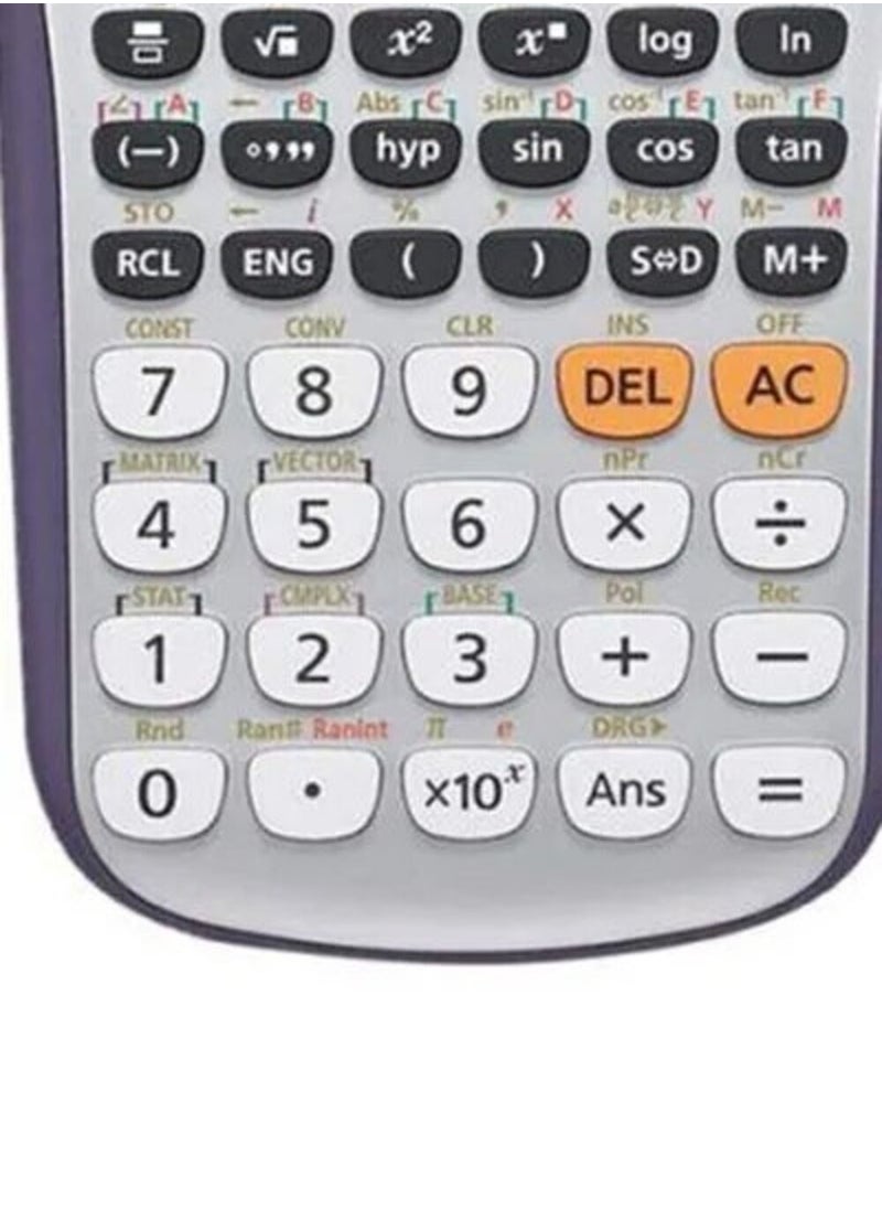 ABJ - 991ES Scientific Calculator, 417 Function Solar Energy Science Calculators, Professional Calculators for Students in School and College, Advanced Mathematics Tool for Scientific and Engineering Applic - Image 1
