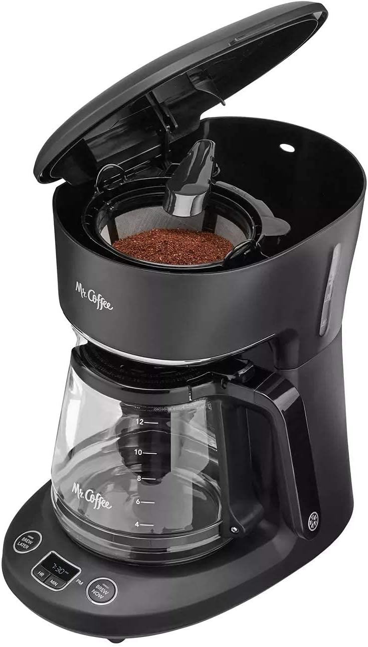 Mr. coffee ® 12-Cup Programmable Coffeemaker, Brew Now or Later - Image 4