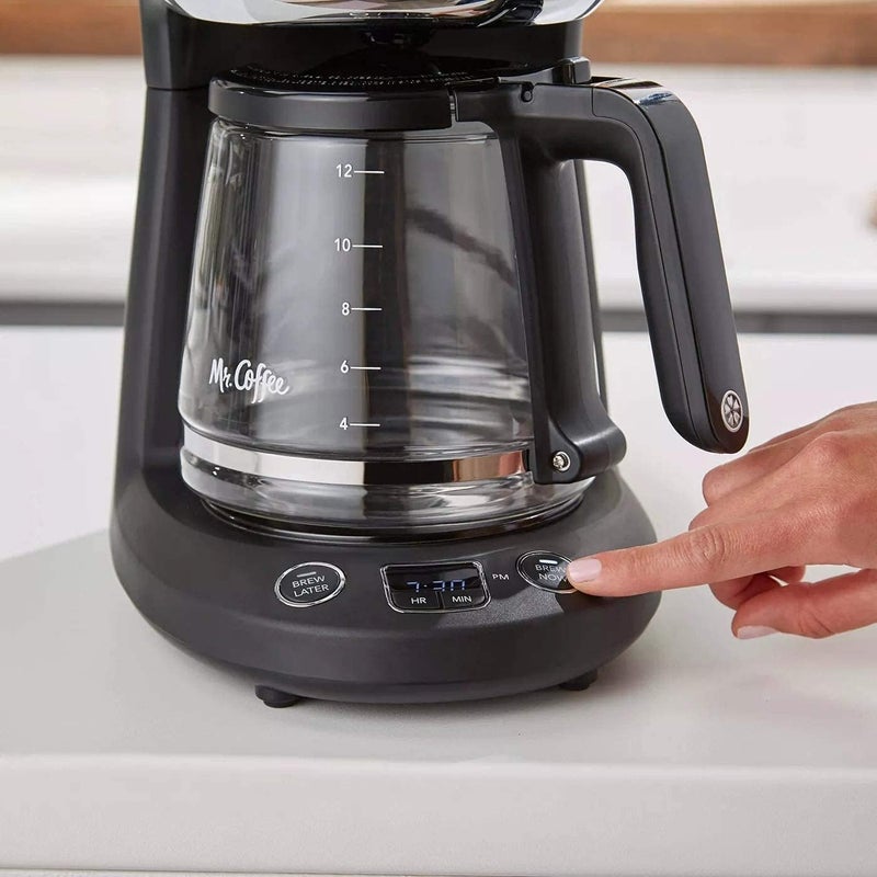 Mr. coffee ® 12-Cup Programmable Coffeemaker, Brew Now or Later - Image 3