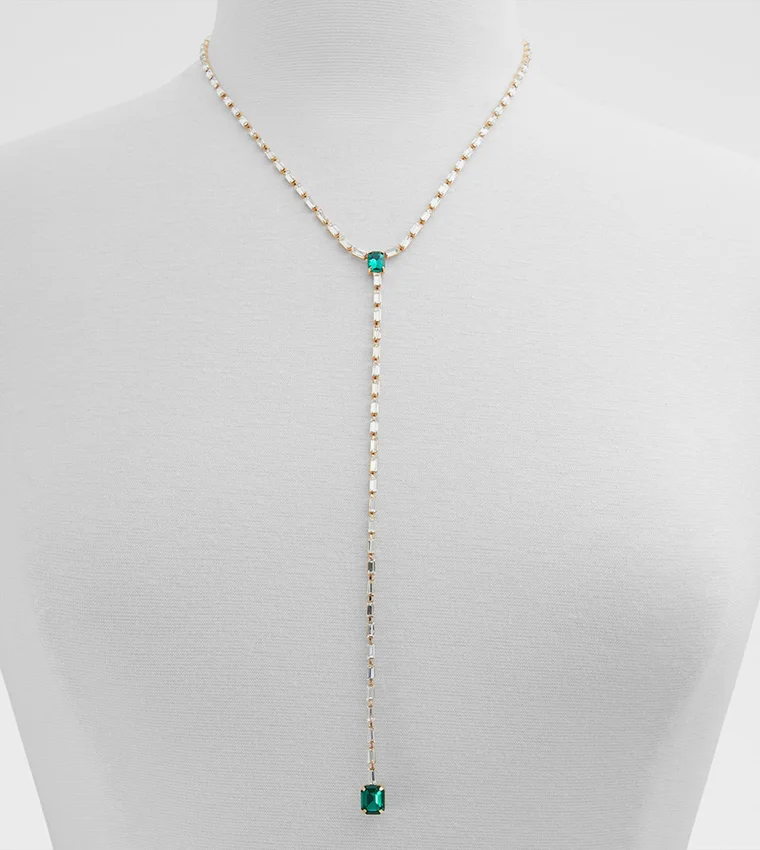 ALDO DABRIA Embellished Y-Necklace with Pendant
